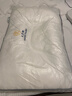 雅鹿乳膠枕頭枕芯一對裝成人深度8H睡眠頸椎枕單人護頸整頭酒店枕頭芯 太空艙-藍邊【升級款】 48*74cm【一對裝】 曬單實(shí)拍圖