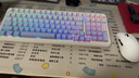 邁從（MCHOSE）K99 V2客制化機(jī)械鍵盤無(wú)線藍(lán)牙有線三模結(jié)構(gòu)全鍵熱插拔電競(jìng)游戲辦公筆記本ipad通用 K99 V2 冰川漸層-琉光冰淇淋軸 曬單實(shí)拍圖