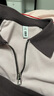 森馬（Semir）POLO衫女短款拼色插肩袖修身上衣小個子秋顯瘦套頭衫101524115003 曬單實(shí)拍圖