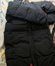 安踏（ANTA）三層速暖羽絨丨武大靖同款長(cháng)四防羽絨服男冬季連帽防風(fēng)保暖外套 基礎黑-3 L (男175) 曬單實(shí)拍圖