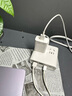 奧?？啤具m用iphone17】小方磚桌面充電站USB插座插排8合1充電器插線(xiàn)板接線(xiàn)板全長(cháng)1.8米白 曬單實(shí)拍圖