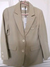 betu百圖女裝氣質(zhì)時(shí)髦英倫風(fēng)西裝干練通勤升職西服西裝外套女2202T38 卡其 L 曬單實(shí)拍圖