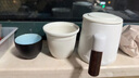 胖東來(lái)雅白旅行茶具露營(yíng)泡茶壺喝茶套裝便攜式快客杯一壺四杯可企業(yè)定制 白/山語(yǔ)一壺四杯/膠囊包 曬單實(shí)拍圖