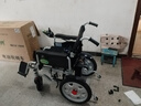 九圓 電動(dòng)輪椅車(chē)殘疾人老年人用可折疊可帶坐便家用醫用可加載人拖車(chē) 【低靠背】20A鋰電池+ 跑60里+整車(chē)避震 曬單實(shí)拍圖