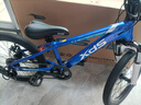 喜德盛青少年自行車(chē)童車(chē)中國風(fēng)20/22寸鋁架碟剎變速6-10男女孩山地車(chē) 20寸寶藍/白-內走線(xiàn) 曬單實(shí)拍圖