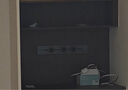 飛利浦（PHILIPS）明裝軌道插座壁掛式免開槽可移動(dòng)滑軌插板餐邊柜導(dǎo)軌式滑動(dòng)排插50厘米軌道+3個(gè)適配器開關(guān) 星空灰 曬單實(shí)拍圖