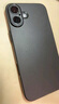 奶小鴨（NEYAA）適用蘋果15手機(jī)殼 iphone15保護(hù)套鏡頭全包超薄磨砂半透明防摔硅膠軟殼男女款 深空黑 曬單實(shí)拍圖