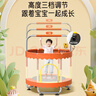 曼迪卡威（Mdikawe）蹦蹦床室內(nèi)家用嬰兒童1-2-3-6-10歲寶寶跳跳床小孩蹭蹭床玩具禮物 曬單實拍圖