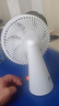 米家 小米桌面小風(fēng)扇 臺式手持迷你便攜充電風(fēng)扇小型 戶外露營宿舍辦公室家用 7羽葉大風(fēng)量 曬單實拍圖