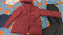 雪中飛羽絨服新年紅冬女士中老年媽媽裝抗寒保暖輕盈溫暖簡(jiǎn)約防寒服外套 曬單實(shí)拍圖