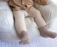 貝肽斯寶寶連褲襪春秋嬰兒打底褲女童女寶打底襪兒童秋冬季加厚褲襪 卡其煙棕-高彈不勒 【10A抗菌】 6-12月 【建議身高70-80】 曬單實拍圖