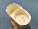 【懶人必備】嗑瓜子神器零食水果收納盒堅果客廳茶幾家用瀝水果盤 【顏色隨機】懶人雙層·瀝水果盤 曬單實拍圖