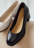 紅蜻蜓單鞋女粗跟氣質(zhì)工作高跟鞋公務(wù)員面試皮鞋WTB34316 黑色 35 曬單實(shí)拍圖