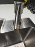 綠野客德國品質(zhì)不銹鋼皂液器水槽洗潔精出液按壓器廚房洗滌劑壓取神器延 金屬銀置物架款水槽皂液器 曬單實(shí)拍圖
