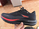 鴻星爾克極風(fēng)2跑步鞋新款男鞋競速專(zhuān)業(yè)跑鞋青少年中考體育體測鞋訓練鞋 黑天鵝 正黑（男） 【秋冬版】 42 曬單實(shí)拍圖