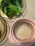 卡羅特陶瓷小燉盅瓦罐燉湯蒸盅家用帶蓋隔水燉烤梨燕窩一人份燉罐 粉色 曬單實(shí)拍圖