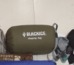 黑冰（BLACKICE）新標準【彩蝶系列鴨絨信封式羽絨睡袋】戶(hù)外露營(yíng)防風(fēng)成人睡袋 彩蝶400(新標準)/軍綠 曬單實(shí)拍圖