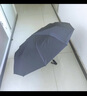 全品屋全自動(dòng)雨傘大號加固加厚結實(shí)抗風(fēng)遮陽(yáng)防曬傘太陽(yáng)傘男士折疊晴雨傘 創(chuàng  )意環(huán)扣雙人黑膠傘-梧桐米10骨 曬單實(shí)拍圖