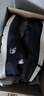 駱駝（CAMEL）網(wǎng)面透氣跑步男鞋輕量健步運動(dòng)鞋子 CSS221L0033 黑色 40 曬單實(shí)拍圖