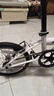 大行（DAHON）KT610折疊自行車16英寸單速男女學(xué)生上班上學(xué)城市通勤單車 白色 曬單實拍圖