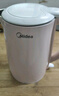 美的（Midea）電熱水壺電水壺燒水壺雙層防燙價(jià)保11.11 0涂層 食品級304不銹鋼1500W快速沸騰1.7L大容量 HJ1705 曬單實(shí)拍圖