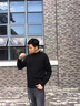 JASONWOOD高端品牌男裝半高領(lǐng)毛衣男士2025秋冬季休閑保暖針織打底衫秋衣 高檔黑色【現貨速達】 XL 【合適140-160斤】 曬單實(shí)拍圖