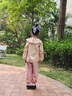 G.DUCKKIDS女童套裝春秋2025新款洋氣時(shí)髦寶寶春季韓版休閑網(wǎng)紅兒童襯衫春裝 粉色 120 cm 曬單實(shí)拍圖