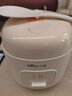 小熊（Bear）電飯煲 1-2人家用小型多功能電飯鍋 宿舍小容量迷你煮飯煮泡面壓力米飯鍋1.2升 DFB-F12Z2 曬單實(shí)拍圖
