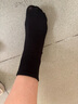 南極人6雙襪子女士襪子100%純棉10A抑菌防臭夏季中筒襪純色高橡筋長筒襪 曬單實拍圖