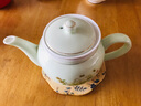 連山閣陶瓷茶壺帶過(guò)濾網(wǎng)隔內膽大容量家用中式泡茶器茶水分離沖茶單壺 升級玉蘭單壺 650ml 曬單實(shí)拍圖