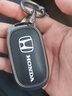 億智谷2026款本田CRV鑰匙套雅閣思域型格皓影冠道凌派英仕派XRV合金包扣 K款【槍色黑皮+雙扣皮繩款】 曬單實(shí)拍圖