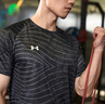 安德瑪（Under Armour）速干運動(dòng)短袖T恤男夏季薄款吸濕排汗健身透氣上衣足球訓練服 2XL 曬單實(shí)拍圖