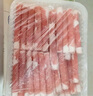 東來順 內(nèi)蒙古羔羊原切羊肉片1斤裝 火鍋食材羊肉卷 清真中華老字號 曬單實拍圖