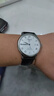 天梭（TISSOT）力洛克男表機械表日歷黑色皮帶銀盤(pán)黑色表盤(pán)T006.407.16.033.00 銀色表盤(pán)T006.407.16.033.00 曬單實(shí)拍圖