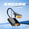 達(dá)而穩(wěn)（DOREWIN）VGA轉(zhuǎn)HDMI轉(zhuǎn)換器帶音頻供電 高清視頻轉(zhuǎn)接頭 適用筆記本電腦臺(tái)式主機(jī)接電視顯示器投影儀線 曬單實(shí)拍圖