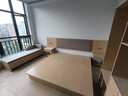酒店家具標間全套民宿客房旅館雙床定制專(zhuān)用床箱全季五星級賓館床 1.35米單床+床靠 曬單實(shí)拍圖
