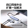 綠聯(lián)雙頭四合一usb擴展器拓展塢type-c3.0分線(xiàn)器多接口 HUB轉接轉換器接筆記本電腦手機 0.15m 曬單實(shí)拍圖