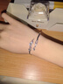莫離手鐲999足銀茉莉鐲子高級輕奢手環(huán)送老婆女友情人節生日禮物 999茉莉花手鐲+玫瑰禮盒+足銀鑒定證書(shū) 9g 曬單實(shí)拍圖