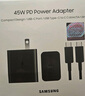 三星 Samsung 45W原裝旅行充電器套裝 適配三星S25+/S25Ultra/S24+/S24Ultra等手機(jī) 2025新版 黑色 曬單實(shí)拍圖