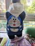 迪士尼（Disney）寶寶秋裝套裝新款男童卡通衣服春季兒童衛衣馬甲褲子三件套1-5歲3 藍色  叮當貓牛仔馬甲三件套 80 曬單實(shí)拍圖