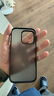 猩球衛(wèi)士保護(hù)殼適用Apple/蘋果iPhone16Pro護(hù)甲手機(jī)殼高級(jí)感全包軟邊防摔硅膠套磨砂透明膚感簡約外殼黑 曬單實(shí)拍圖