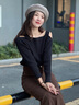 Siggi和紙羊毛貝雷帽女秋季羊毛混紡帽子日系復古法式畫(huà)家帽子 曬單實(shí)拍圖