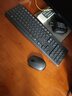 羅技（Logitech）MK235 鍵鼠套裝 無(wú)線(xiàn)鍵鼠套裝 辦公鍵鼠套裝  防潑濺防指紋 全尺寸 帶無(wú)線(xiàn)2.4G接收器 黑 曬單實(shí)拍圖