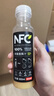 農夫山泉100%純果汁NFC蘋(píng)果香蕉混合汁300ml*10瓶整箱禮盒裝鮮果壓榨飲料 曬單實(shí)拍圖