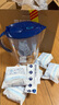 碧然德（BRITA）過濾凈水器 家用濾水壺 凈水壺 海洋系列 3.5L（藍）+專家版濾芯5枚 環(huán)保加固包裝 曬單實拍圖