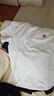 FILA 斐樂(lè )官方男子針織短袖衫夏新款時(shí)尚休閑簡(jiǎn)約基礎圓領(lǐng)T恤 云白-WT L 175/96A/L 曬單實(shí)拍圖