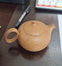 泱青韻宜興原礦紫砂壺家用李曉璐手工泡茶壺五彩段圈環(huán)西施壺180c茶具 曬單實(shí)拍圖