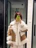 妃莉杋（FeiLiFan）小香風(fēng)羊羔毛外套女秋冬季2025新款時(shí)尚洋氣皮毛一體加厚毛毛大衣 卡其色 L （110-125斤） 曬單實(shí)拍圖