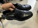 沙馳（SATCHI）男鞋 一腳蹬商務(wù)休閑皮鞋男套腳舒適樂(lè )福鞋男士皮鞋 40782040Z 黑色 41 歐碼（國碼42） 曬單實(shí)拍圖