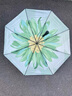 蕉下（beneunder）防紫外線(xiàn)遮陽(yáng)傘三折雙層黑膠晴雨傘防曬傘BM664花椿 曬單實(shí)拍圖